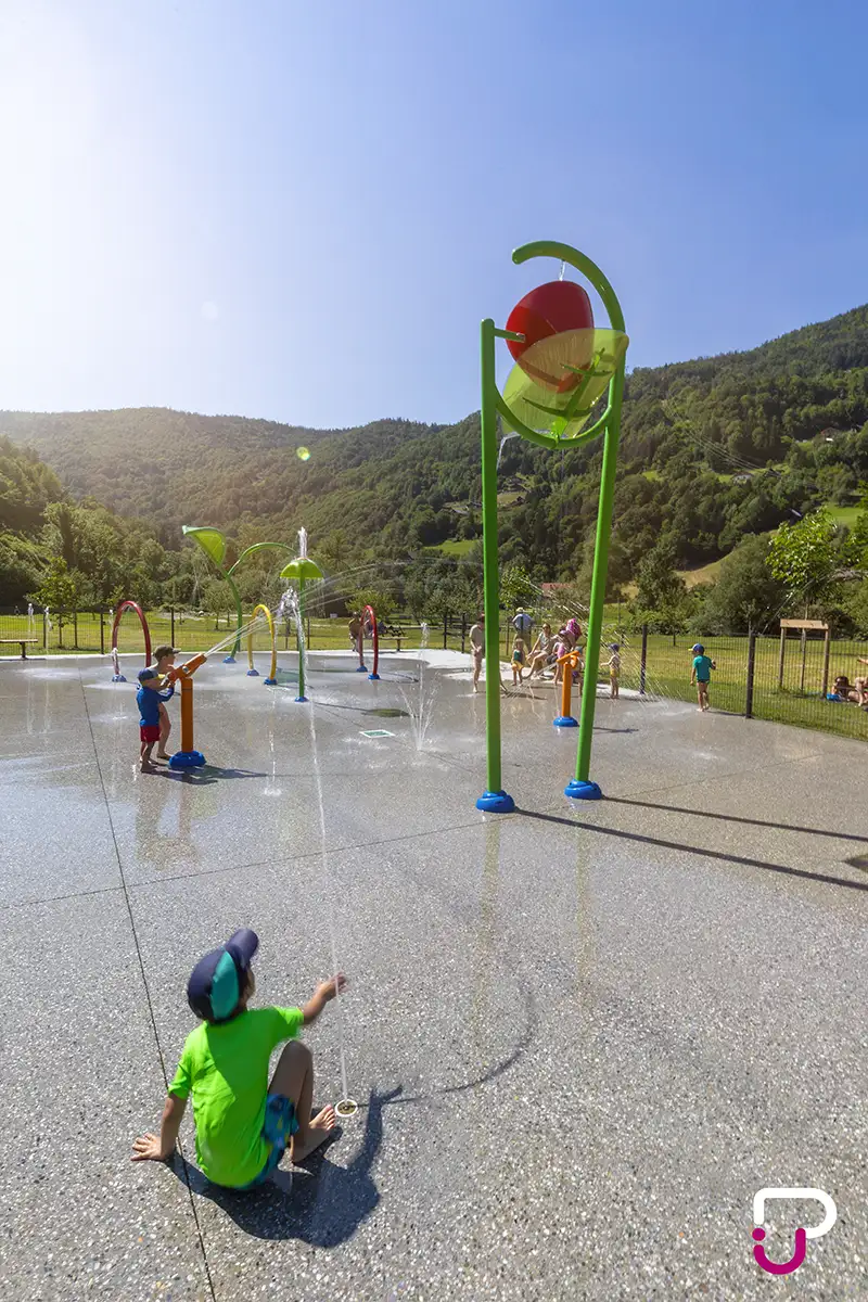 Aire de jeux aquatique - Splashpad